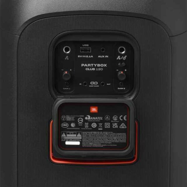 JBL Partybox Club 120 Portable Wireless Speaker - Black JBLPARTYBOX120-BK (3)