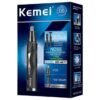 Kemei 2in 1 mens facial shaver nose trimmer KM-6673 (3)