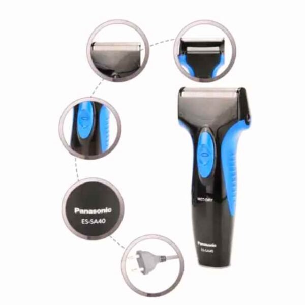 Panasonic SA 40 Single Blade Wet and Dry Men Shaver (2)