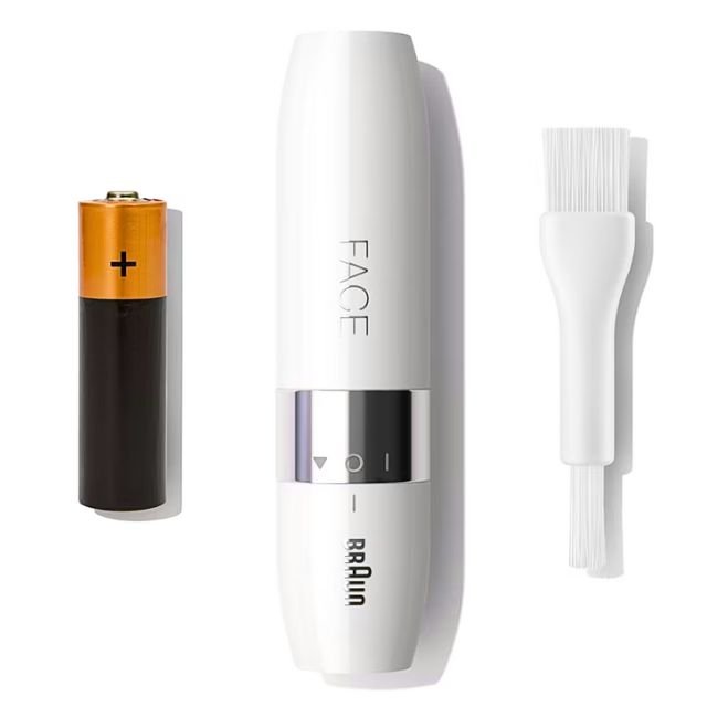 Braun FS1000 Face Mini hair remover with Smartlight, white (2)