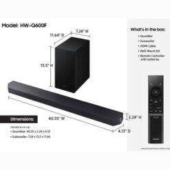 Samsung HW-Q600F 3.1.2-Channel Dolby Atmos Soundbar System (2)