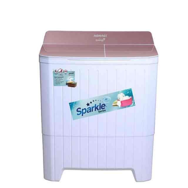 Homage Semi Automatic Washing Machine HW-49112SAG 11 Kg Glass Door
