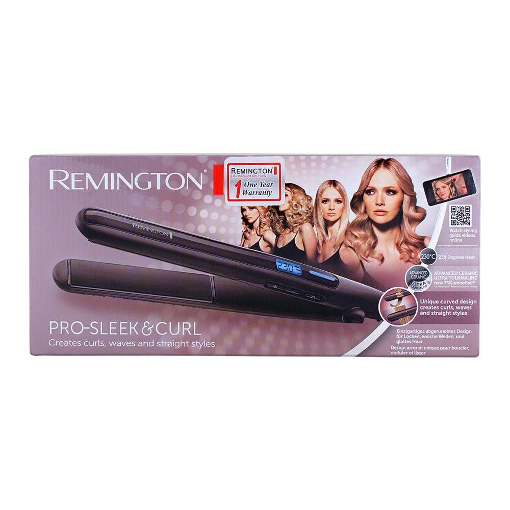 Remington PRO-Sleek & Curl Hair Straightener S6505 - Image 2
