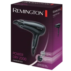 REMINGTON D3010 HAIR DRYER POWER IONIC 2000W